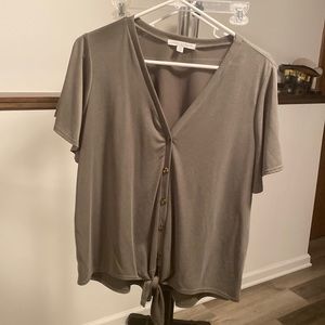 Sage green xl blouse soft T-shirt material